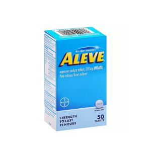 Aleve All Day Strong 220 Mg Pain Reliever/Fever Reducer Tablets 50 Ea Box