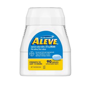 Aleve All Day Strong Pain Reliever/Fever Reducer, 220 Mg, Caplets