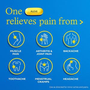 Aleve All Day Strong 220 Mg Pain Reliever/Fever Reducer 40 Gelcaps