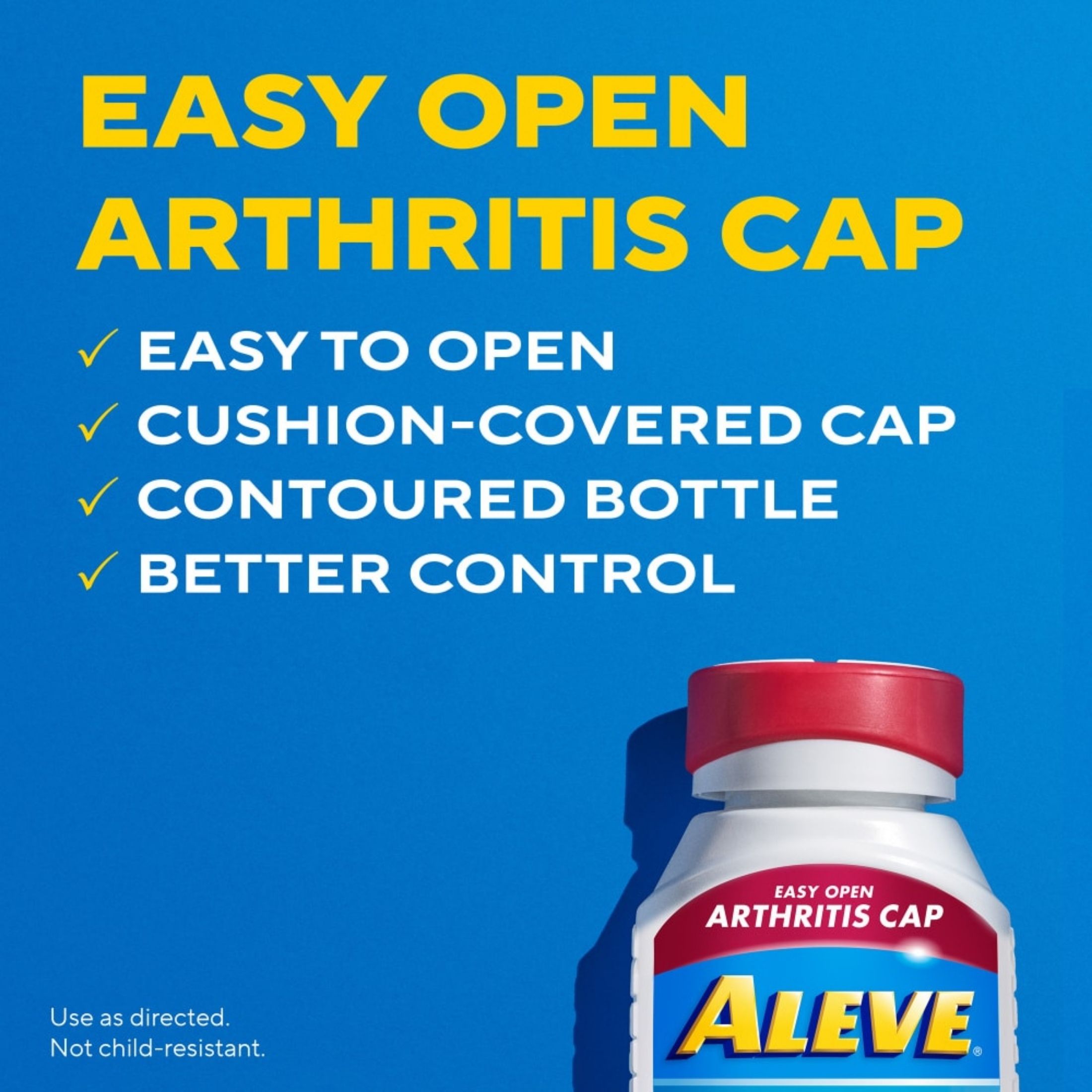 Aleve Naproxen Sodium Pain Reliever - Fever Reducer With Arthritis Cap -- 220 Mg - 90 Caplets
