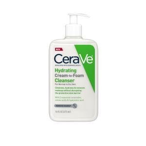 CeraVe Hydrating Cream-To-Foam Cleanser For Normal To Dry Skin - 12 Oz