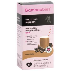 Bamboobies Lactation Support Dietary Supplements Drink Mix