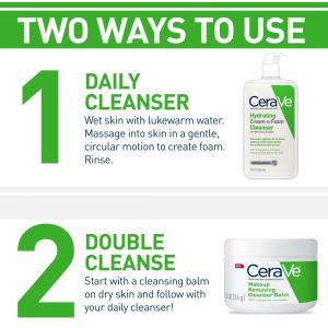CeraVe Hydrating Cream-To-Foam Cleanser For Normal To Dry Skin - 12 Oz