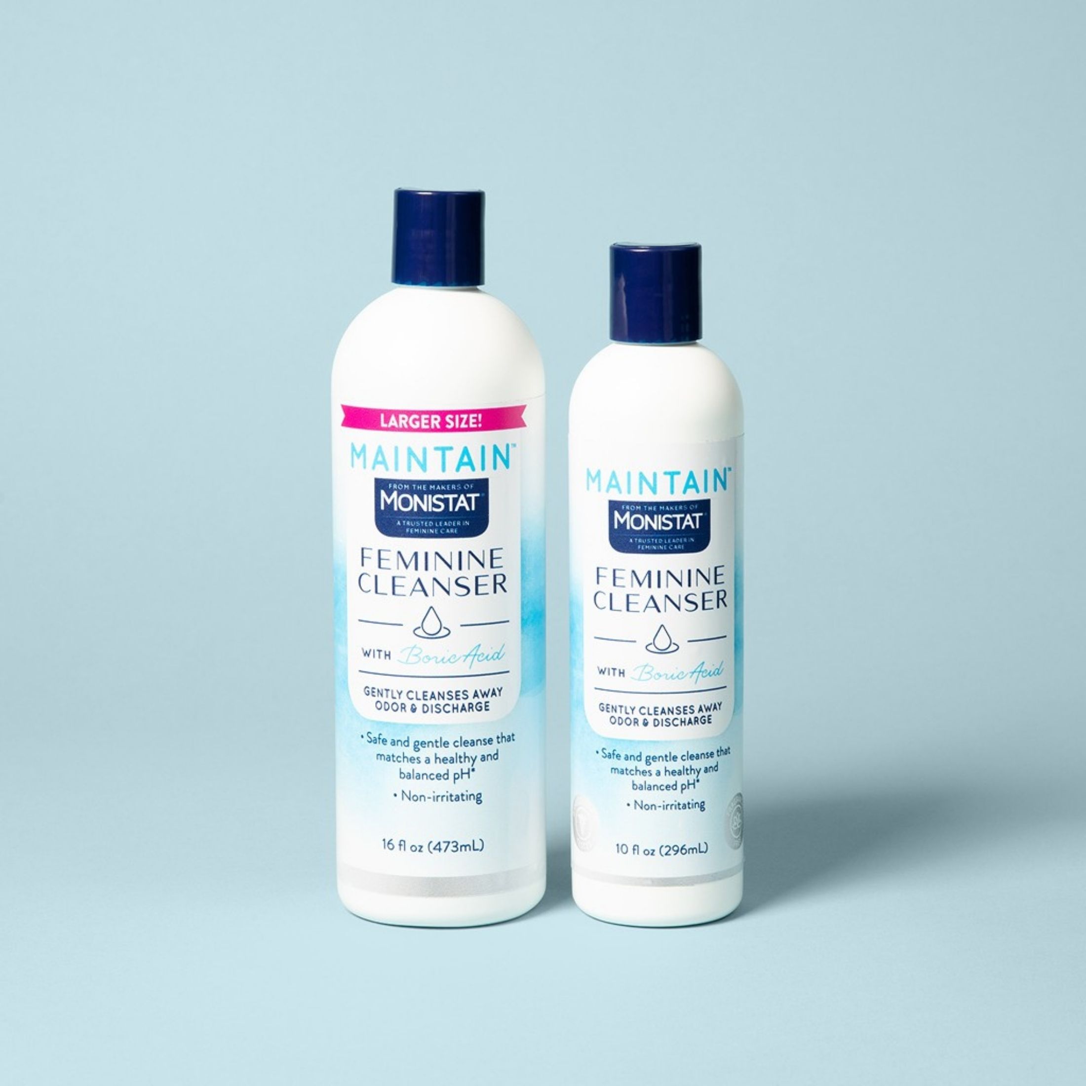 Monistat Maintain Feminine Cleanser With Boric Acid - 10 Fl Oz
