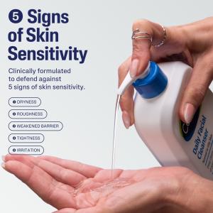 Cetaphil Daily Sensitive Facial Cleanser, 8 Fl Oz