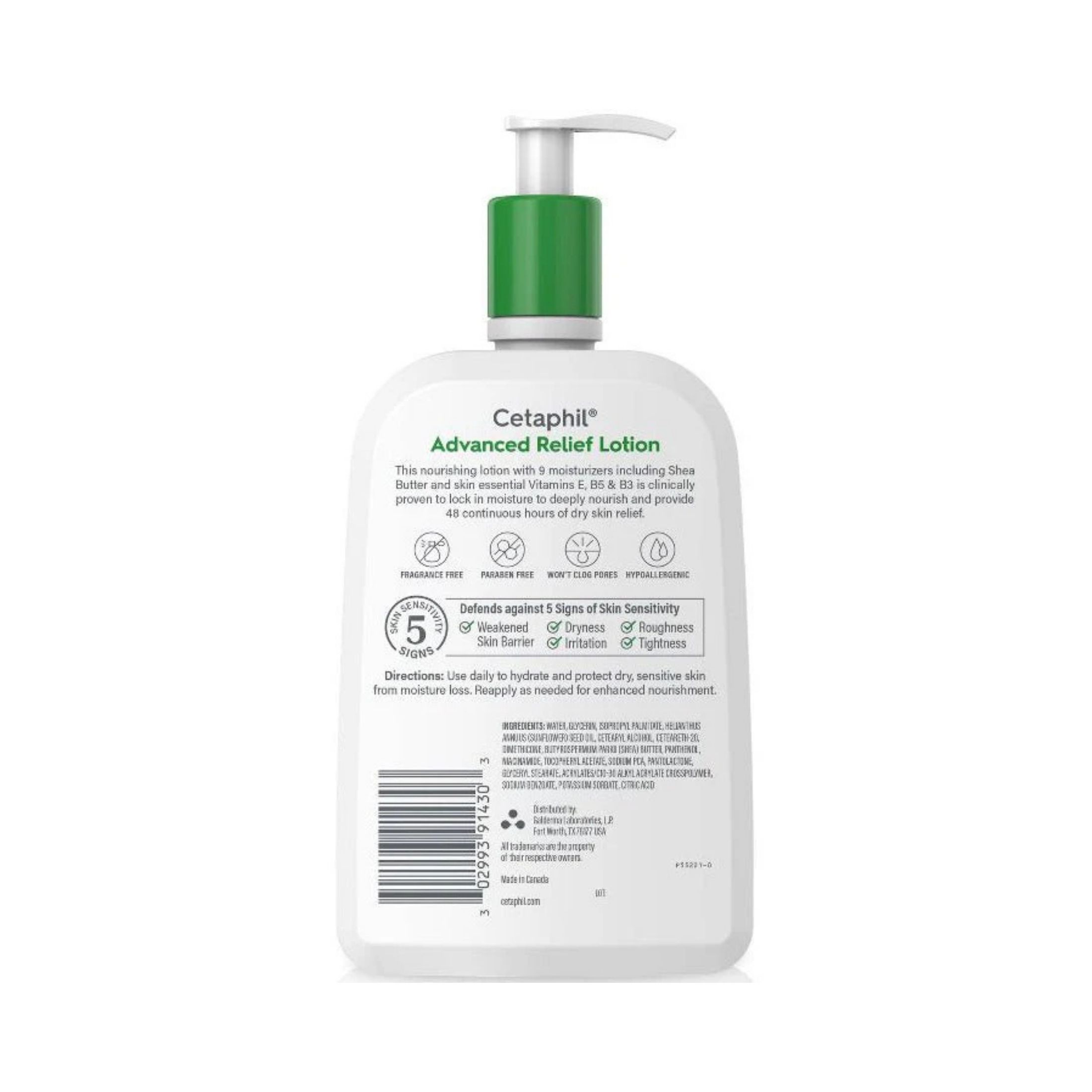 Cetaphil Advanced Relief Shea Butter Lotion