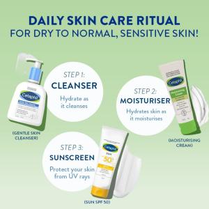 Cetaphil Moisturizing Cream For Dry To Very Dry, Sensitive Skin