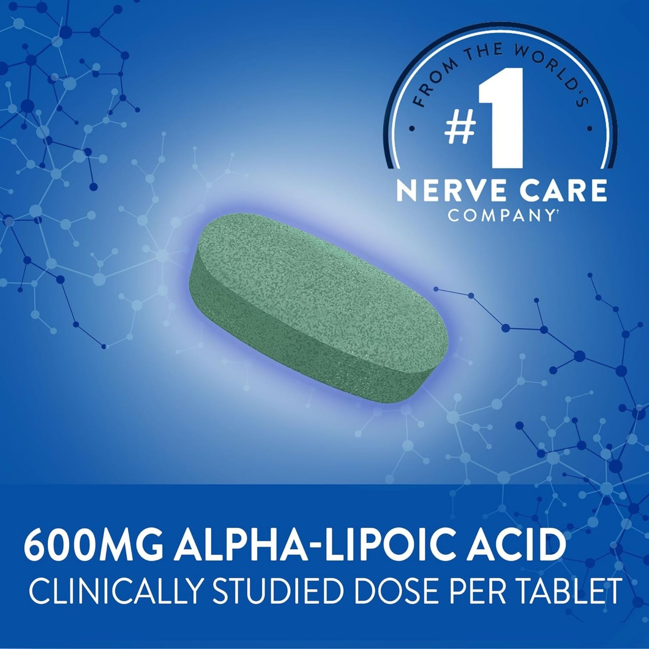Nervive Nerve Relief Alpha Lipoic Acid Tablets