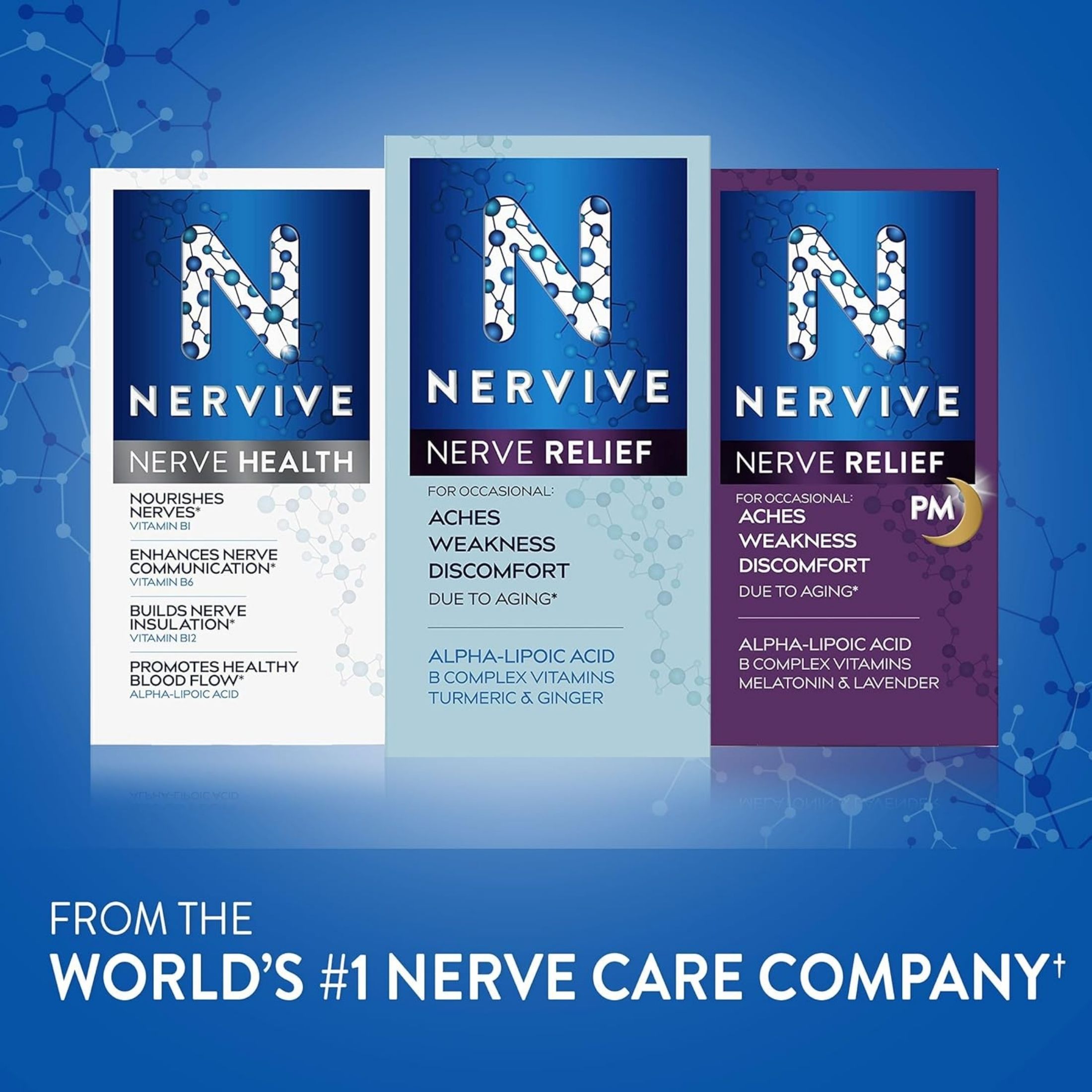 Nervive Nerve Relief Alpha Lipoic Acid Tablets