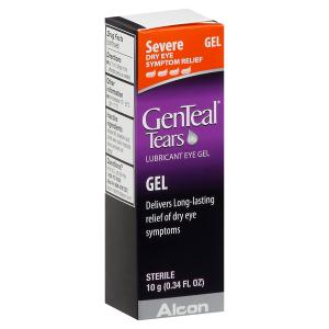 Genteal Tears Severe Lubricant Eye Gel Relief - 0.34 Oz