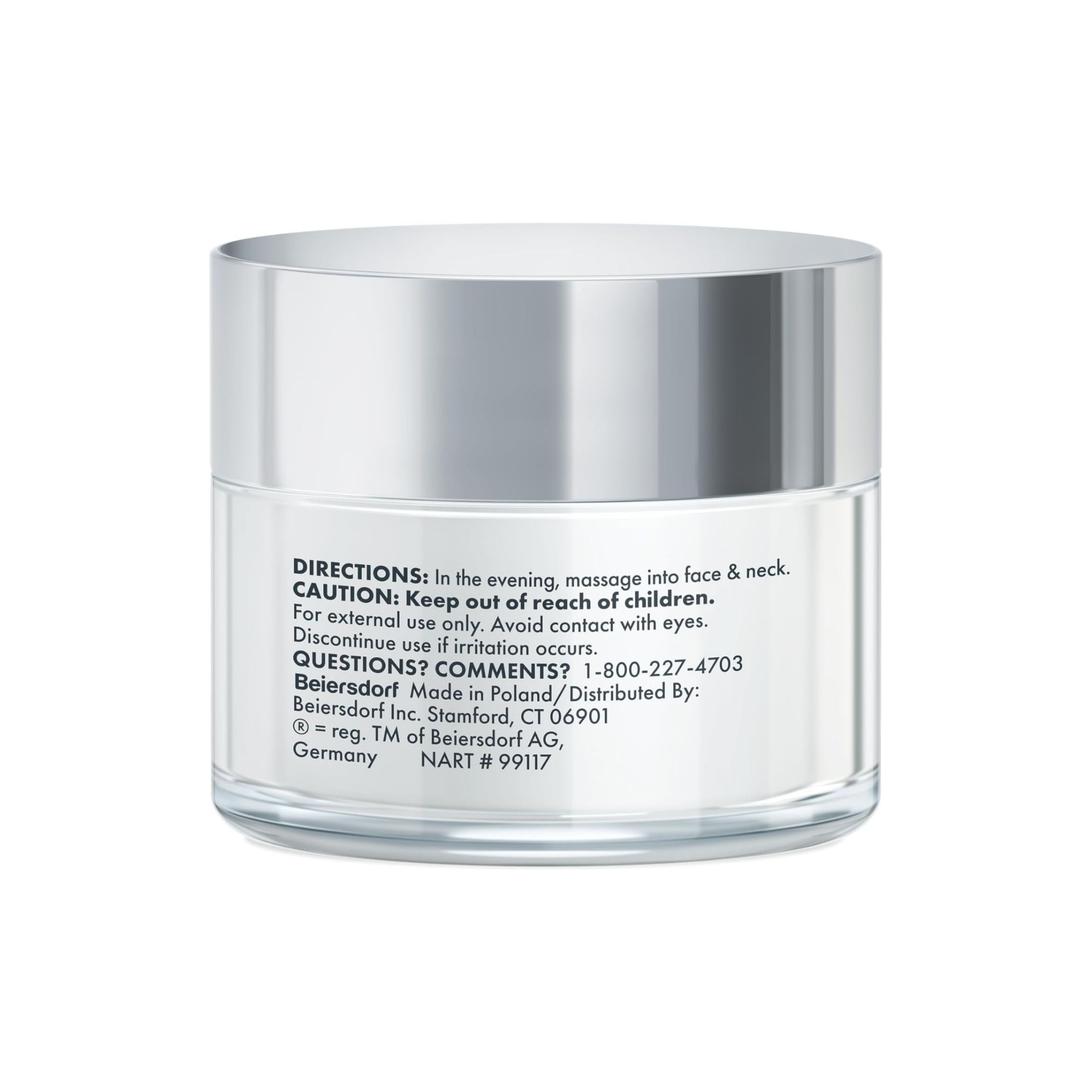 Eucerin Q10 Anti-Wrinkle + Pro-Retinol Night Cream, 1.7 Fl Oz - 48 G