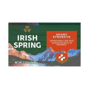 Irish Spring Sport Strength Antibacterial Bar Soap 314.4g