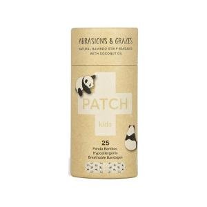 Patch Kids Eco-Friendly Bamboo Bandages For Abrasions & Grazes Coconut Oil