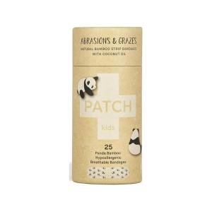 Patch Kids Eco-Friendly Bamboo Bandages For Abrasions & Grazes Coconut Oil