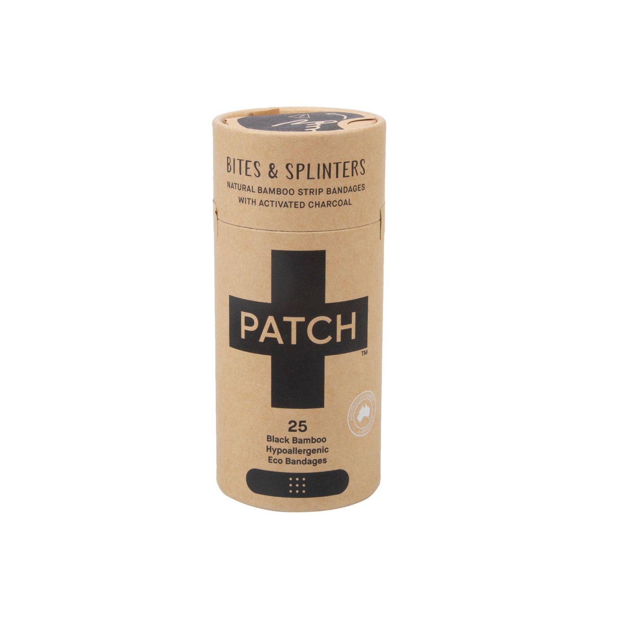 Patch Act Charcool Bamboo Adhesive Strips 25 Count By Nutricare