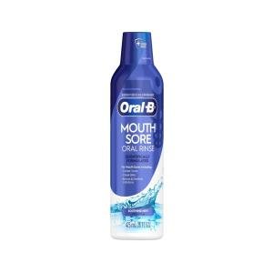 Oral-B Mouth Sore Special Care Rinse Soothing Mint - 16 Oz