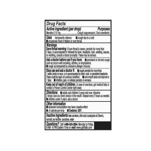Halls Minis Honey Lemon Flavor Sugar Free Cough Drops, 24 Drops