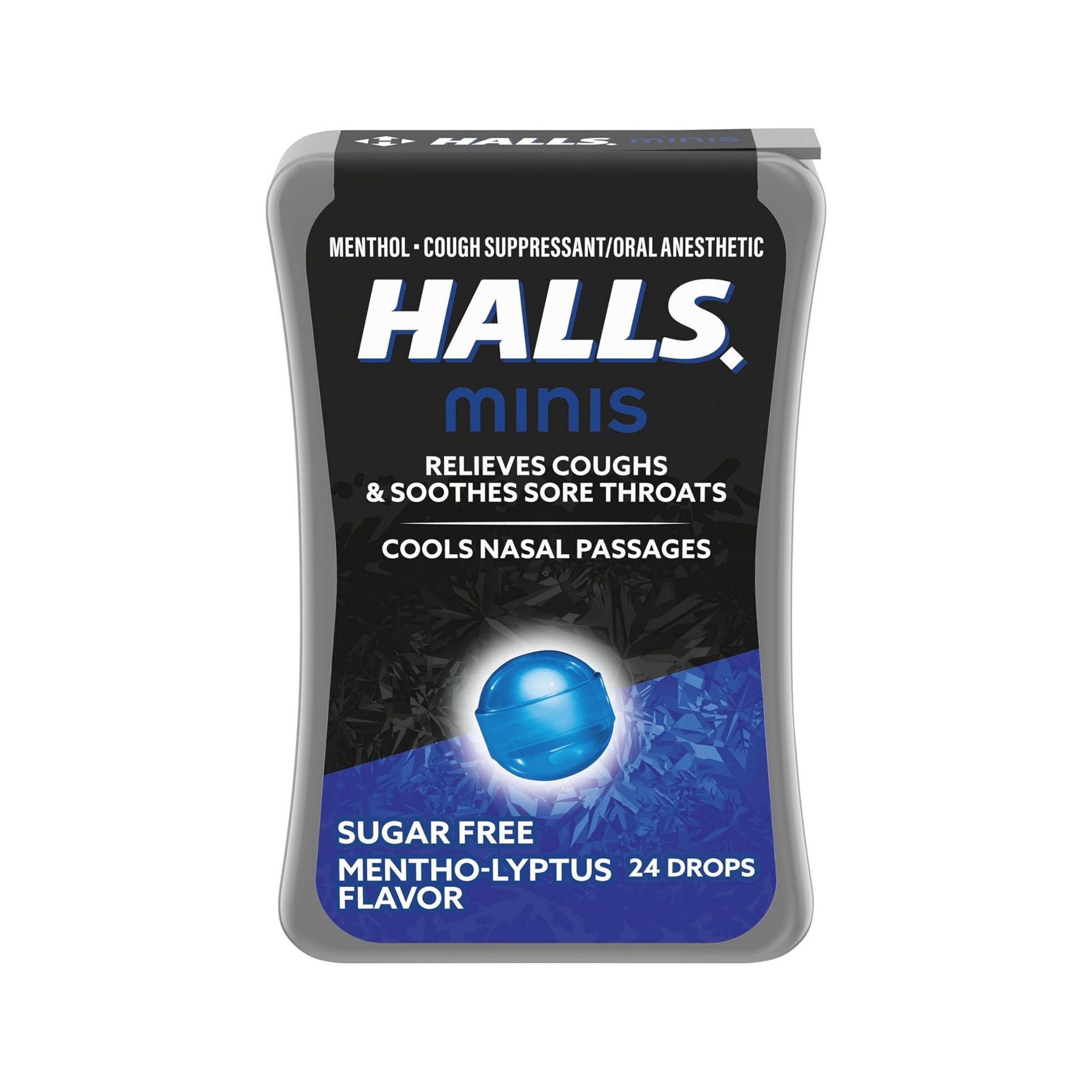 Halls Minis Sugar Free Menthol