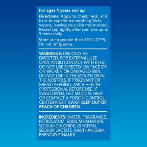 Vicks Vapo Stick No Mess Soothing Vapors Solid Balm 1.25 Oz