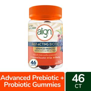 Align Fast-Acting Biotic Advanced Prebiotic Gummies