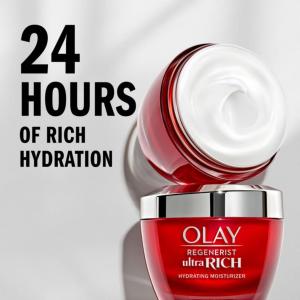 Olay Regenerist Ultra Rich Fragrance Free Face Cream, 1.7 Oz