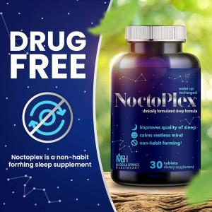 NoctoPlex Sleep Aid 30 Tabs By Medella Springs
