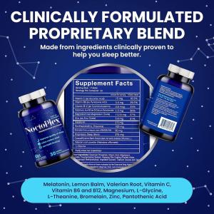 NoctoPlex Sleep Aid 30 Tabs By Medella Springs