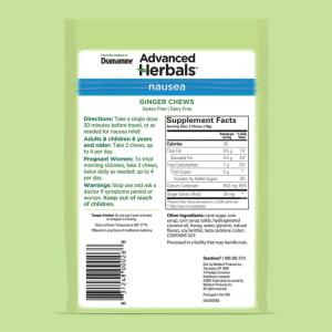 Dramamine Nausea Relief Soft Chews - Ginger, Lemon, Honey
