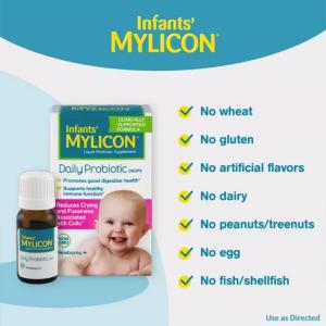 Infants' Mylicon Daily Probiotic Colic Drops - 0.28 Fl Oz