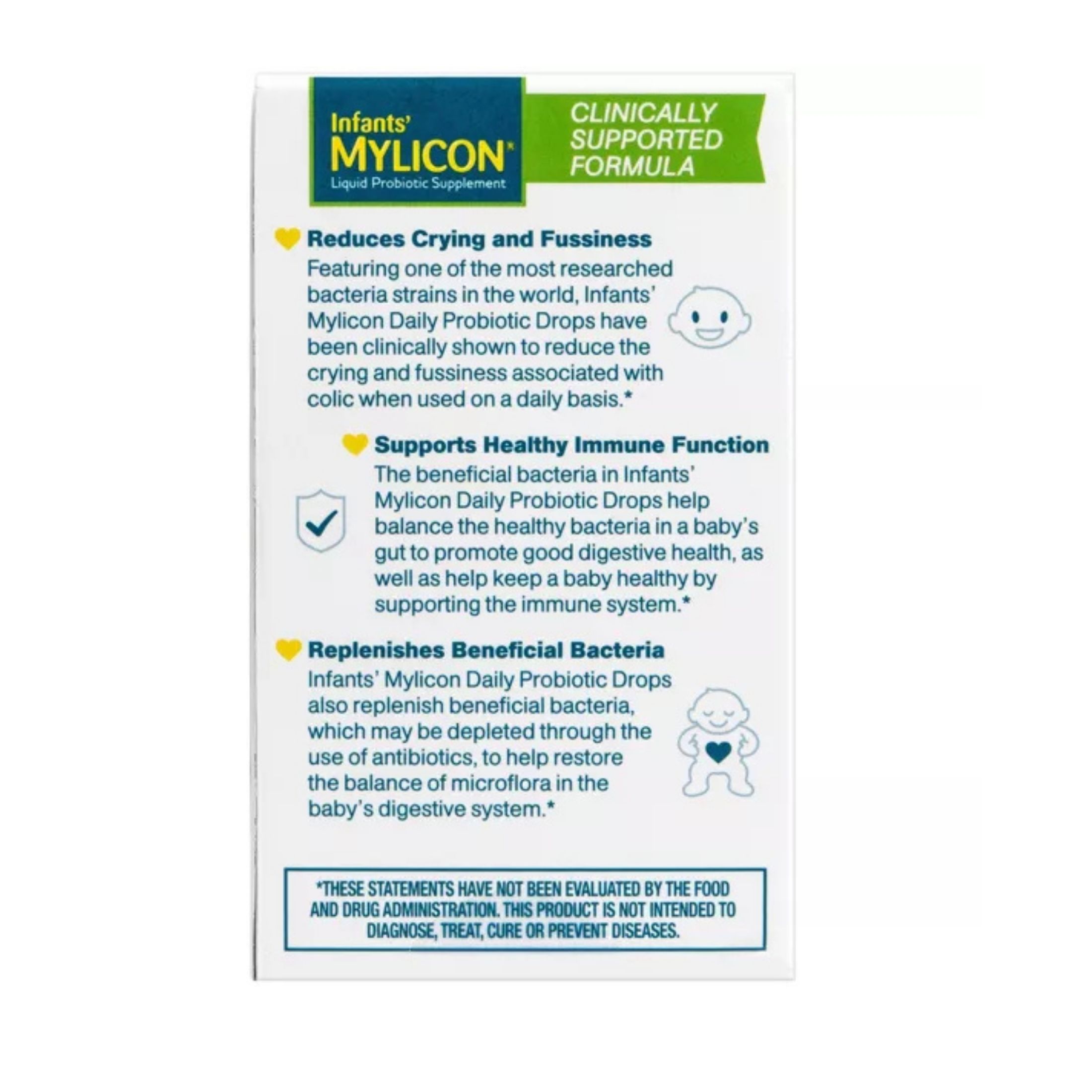 Infants' Mylicon Daily Probiotic Colic Drops - 0.28 Fl Oz