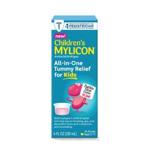 Mylicon Bubble Gum Flavor All-in-One Tummy Relief For Kids - 4oz