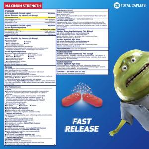 Mucinex Sinus Max/Nightshift Maximum Strength Caplets