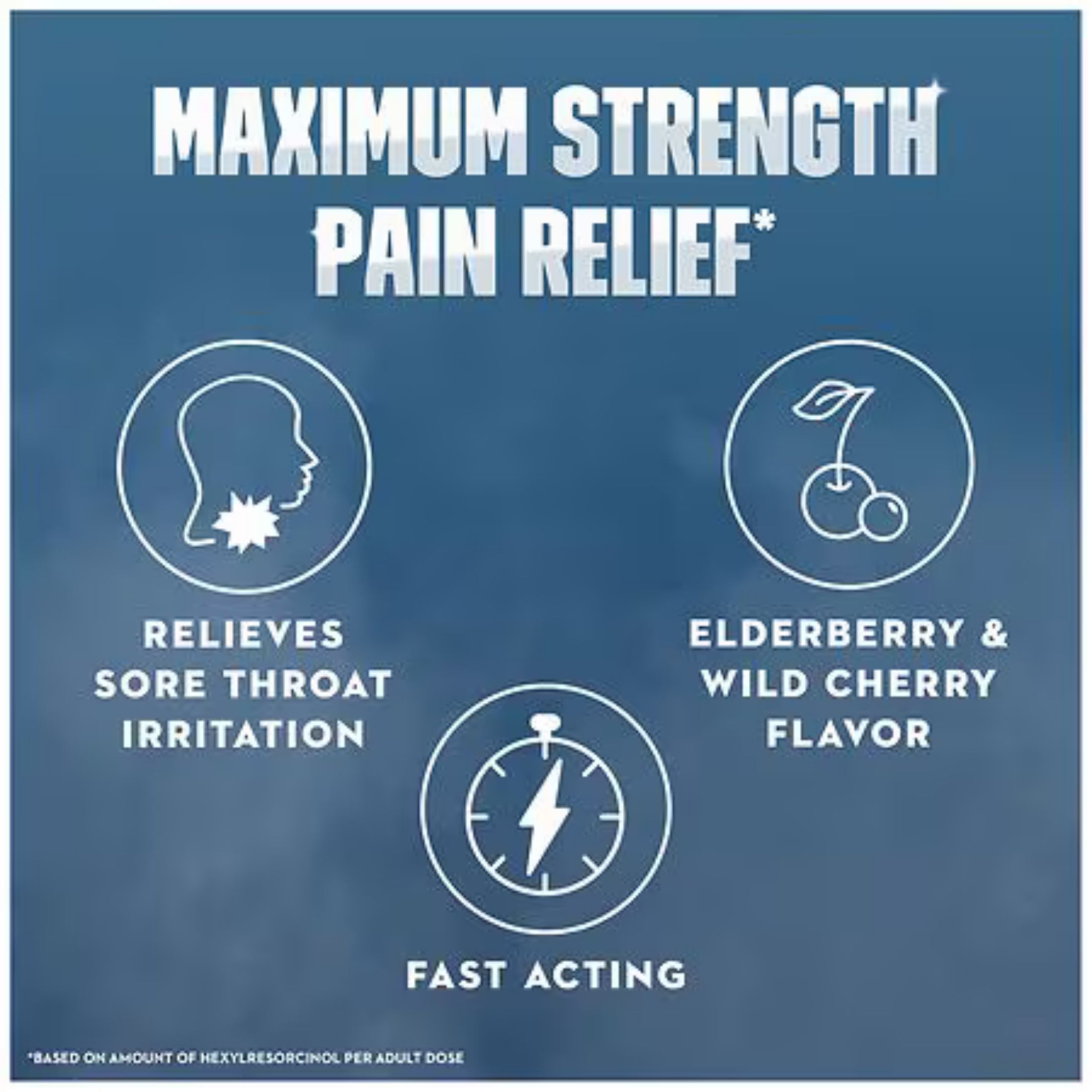 Mucinex InstaSoothe Sore Throat + Pain Relief, 3 In 1 Formula, Medicated Drops, Elderberry & Wild Cherry Flavor