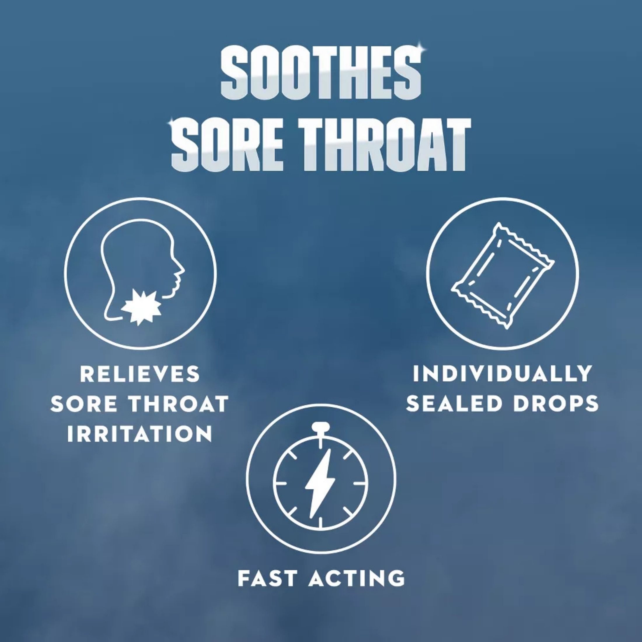 Mucinex InstaSoothe Soothing Comfort Honey & Echinacea Flavor Sore Throat Drops