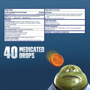 Mucinex InstaSoothe Soothing Comfort Honey & Echinacea Flavor Sore Throat Drops