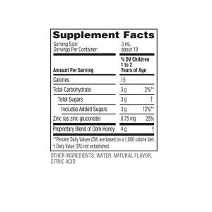 Zarbee's Baby Cough Syrup Immune Natural Cherry Flavor 2 Fl Oz
