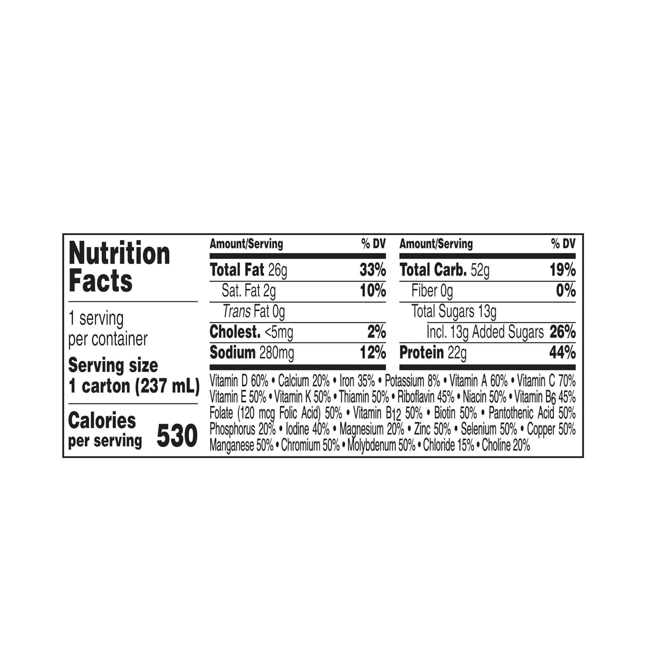 Boost Very High Calorie Vanilla Oral Supplement 8 Oz. Carton