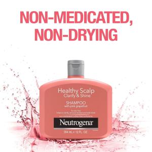 Neutrogena Healthy Scalp Clarify & Shine Shampoo With Pink Grapefruit - 12 Oz