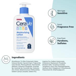 Loreal Acd Mass CeraVe Moisturizing Baby Lotion - 8 Oz