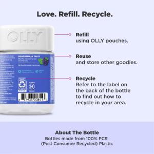 Olly Sleep, Extra Strength, 5 Mg, Gummies, Blackberry Zen