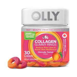 Olly Collagen Gummy Rings Peach Bellini