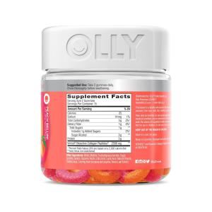 Olly Collagen Gummy Rings Peach Bellini