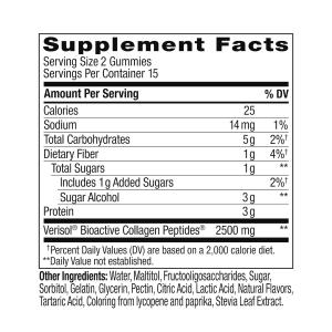 Olly Collagen Gummy Rings Peach Bellini