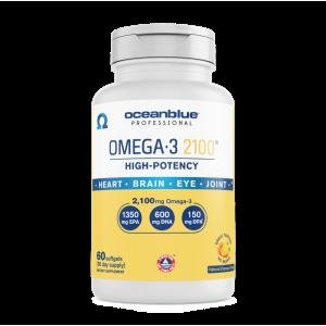 Oceanblue Omega-3, Softgels, Natural Orange Flavor