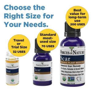 Forces of Nature Scar Control Advanced - 1 Each - 4 ML