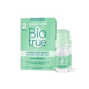 Biotrue Hydration Boost Lubricant Dry Eye Drops, 0.33 Oz