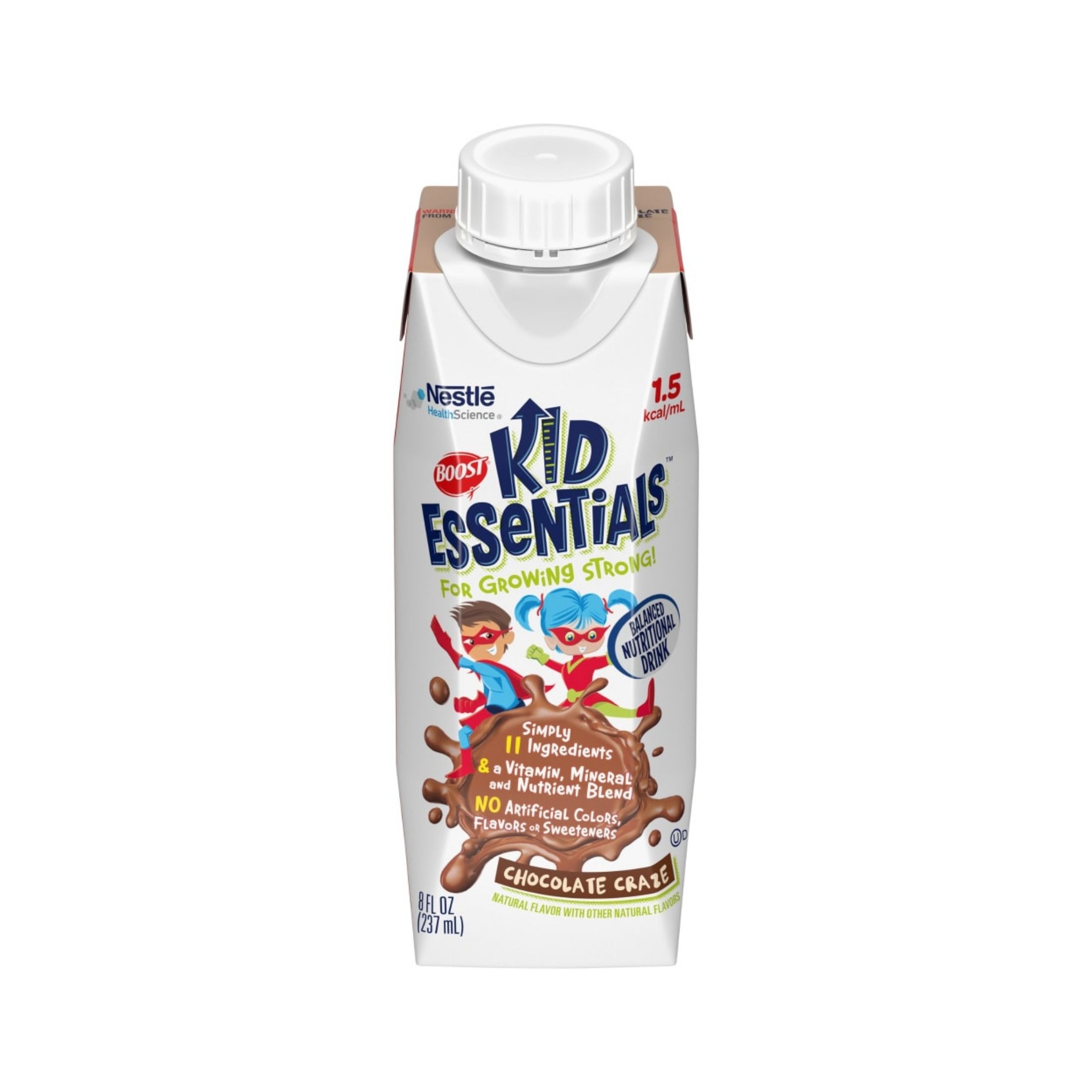Nestlé Health Science Boost Kid Essentials Chocolate Craze 8 Fl. Oz. Aseptic Pack