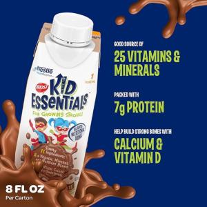 Nestlé Health Science Boost Kid Essentials Chocolate Craze 8 Fl. Oz. Aseptic Pack