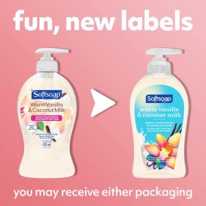 Softsoap Deeply Moisturizing Liquid Hand Soap Pump - Warm Vanilla & Coconut Milk - 11.25 Fl Oz