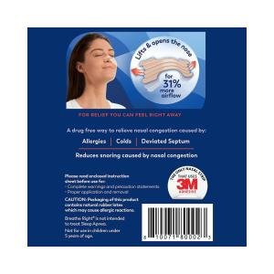 Breathe Right Extra Strength Nasal Strips - Tan